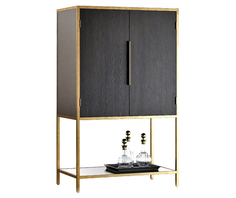 Crate barrel oxford bar cabinet