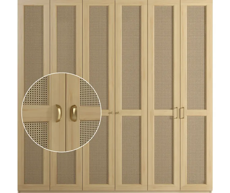 Rattan cabinet