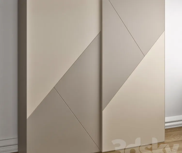 White wardrobe cross