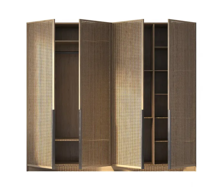 Wooden wardrobe n