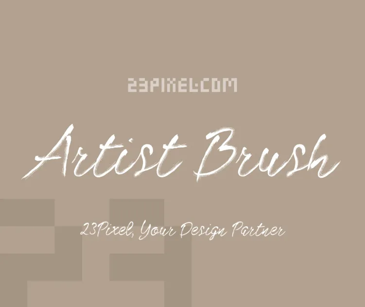 Artist Brush Script