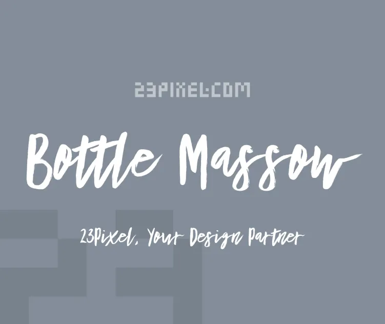 Bottle Massow
