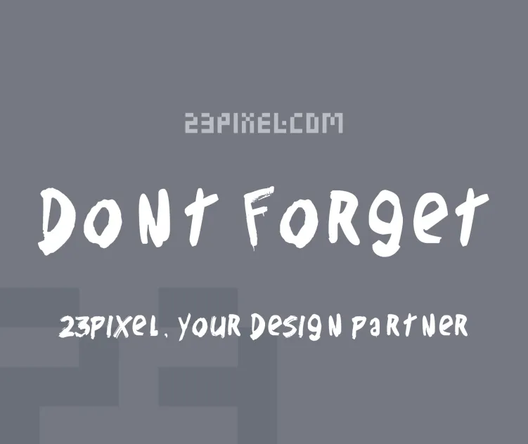 Dont Forget