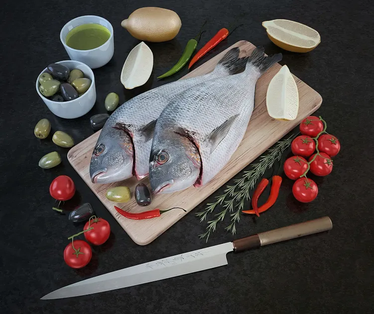 Fresh fish