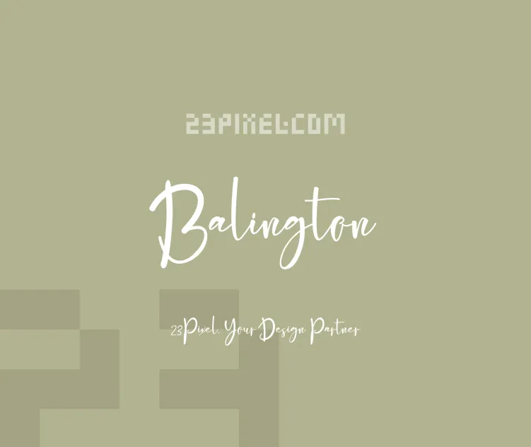 Balington Script