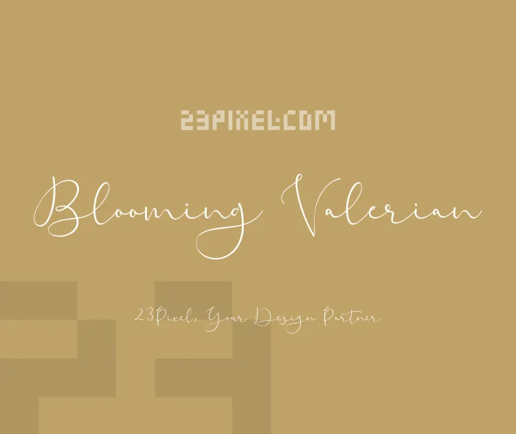 Blooming Valerian