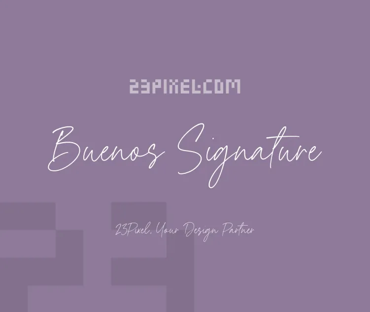 Buenos Signature