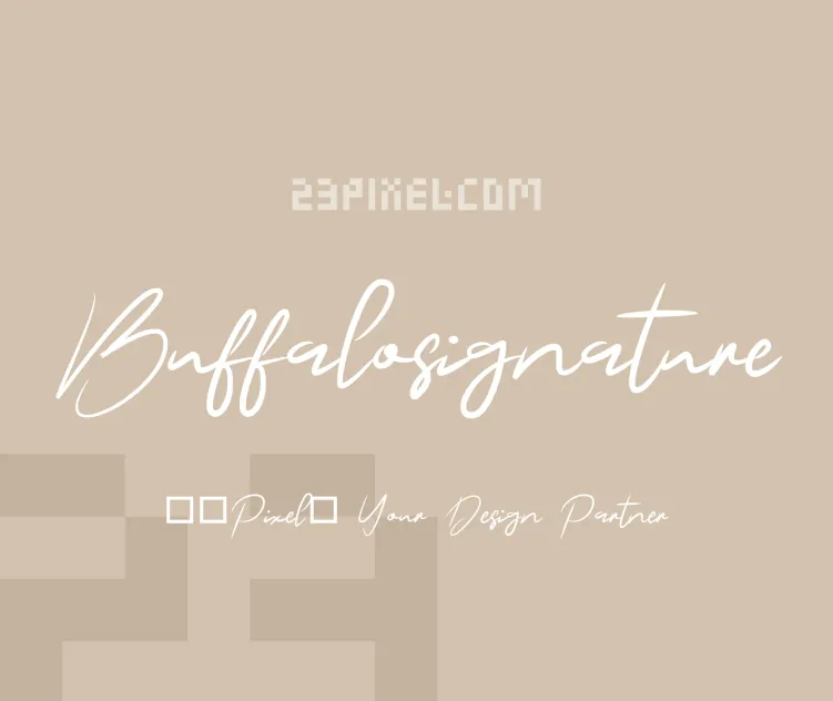 Buffalosignature