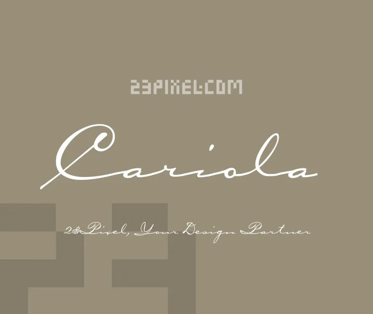 Cariola Script Std