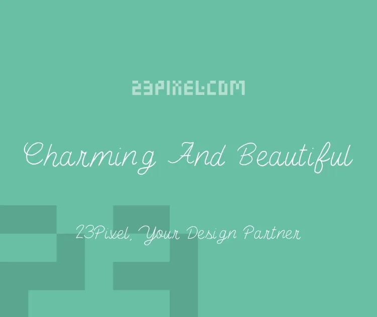 Charming And Beautiful