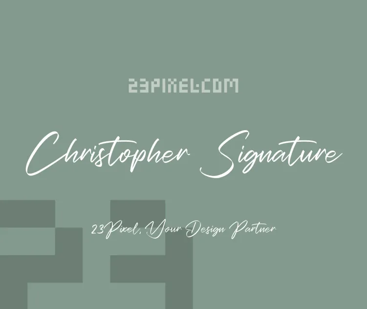 Christopher Signature