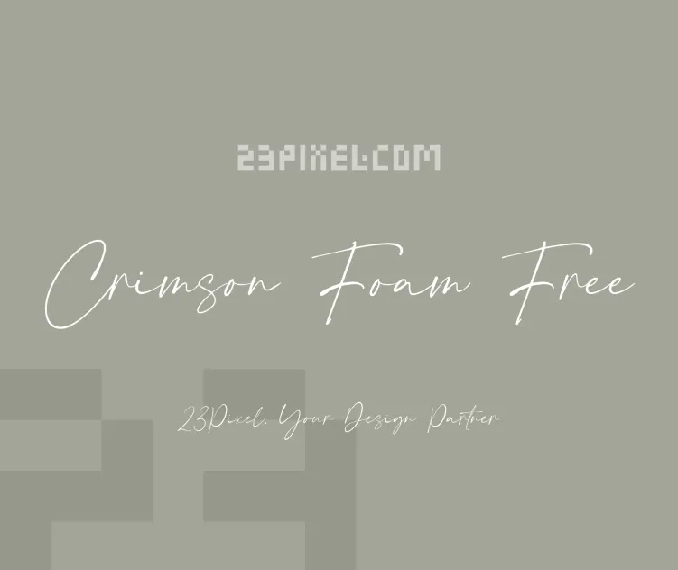 Crimson Foam Free
