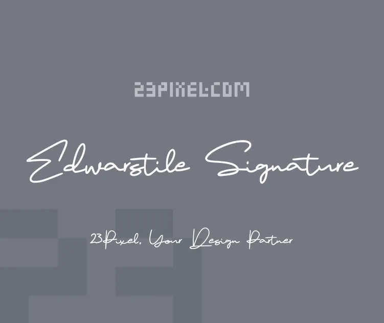 Edwarstile Signature