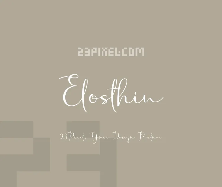 Elosthin