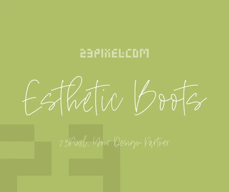 Esthetic Boots