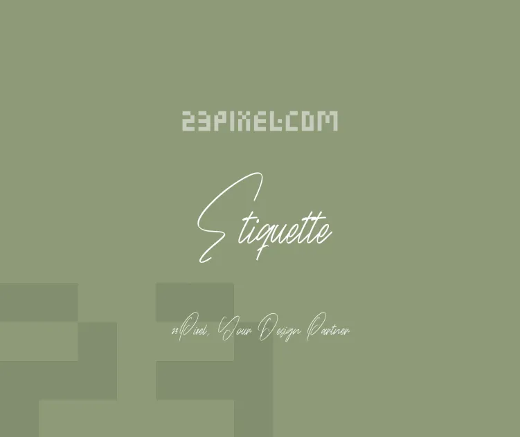 Etiquette