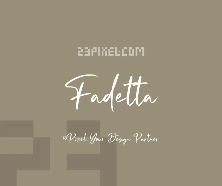 Fadetta