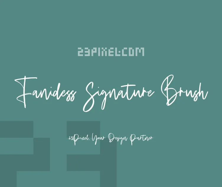 Fanidess Signature Brush
