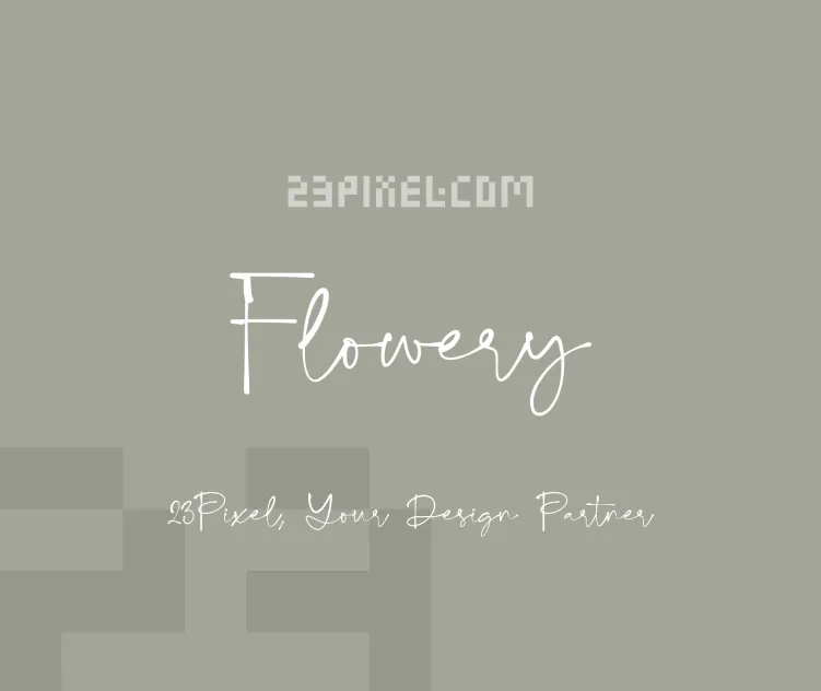 Flowery