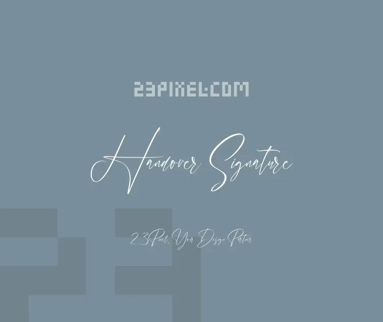 Handover Signature