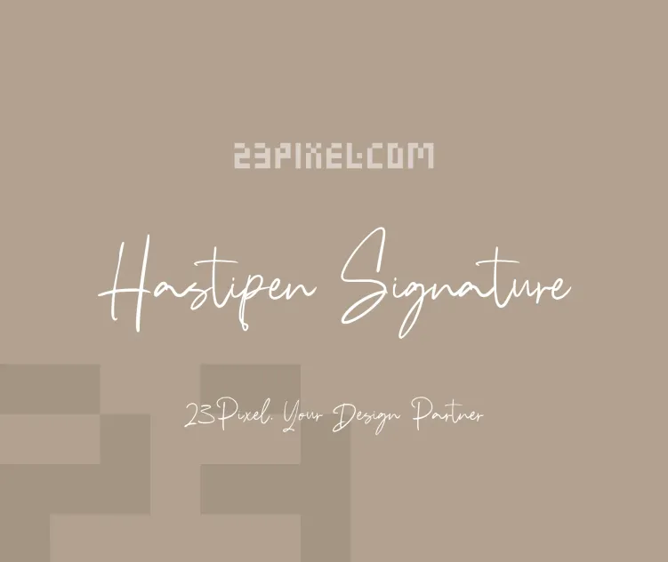 Hastipen Signature