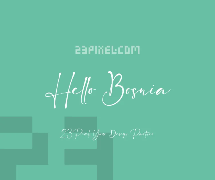 Hello Bosnia Script