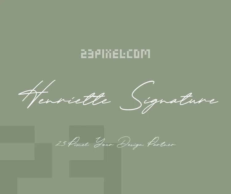 Henriette Signature