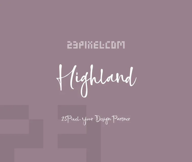 Highland Script