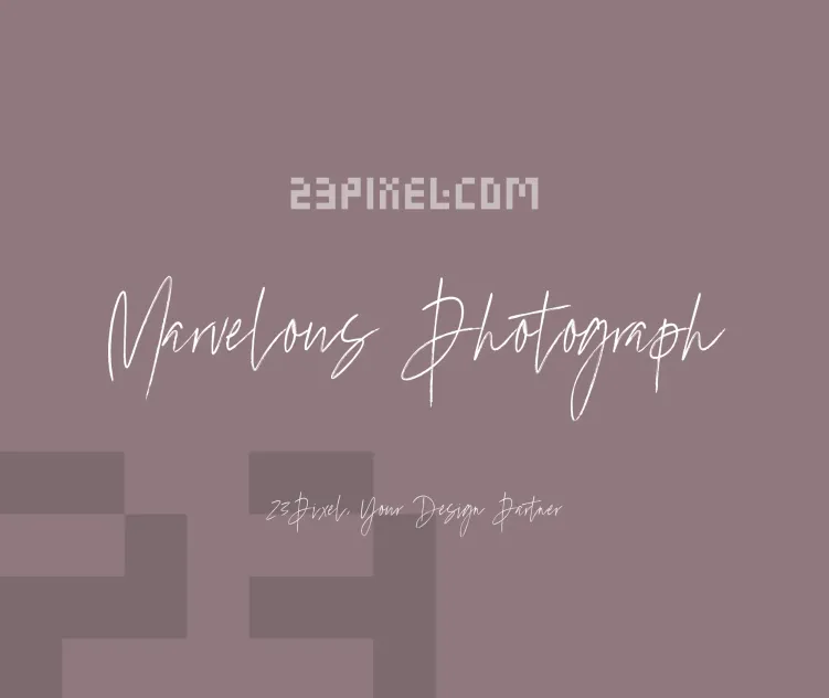 Marvelous Photograph Script