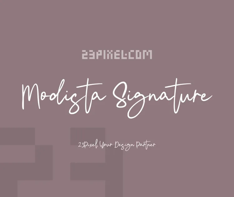 Modista Signature