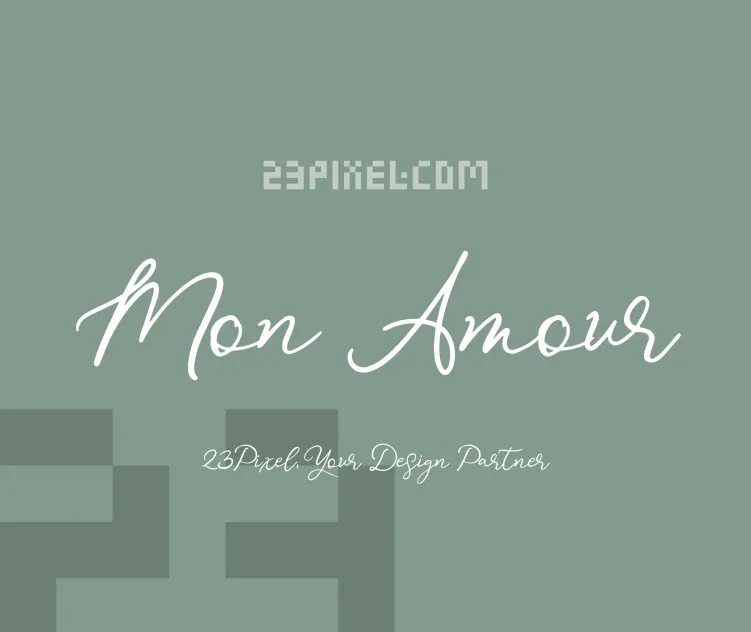 Mon Amour Script