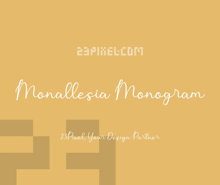 Monallesia Monogram