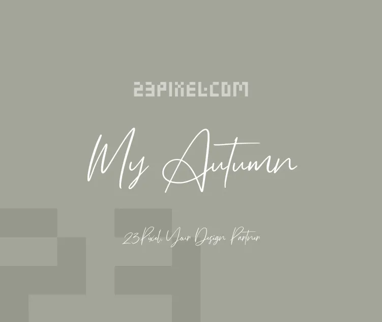 My Autumn