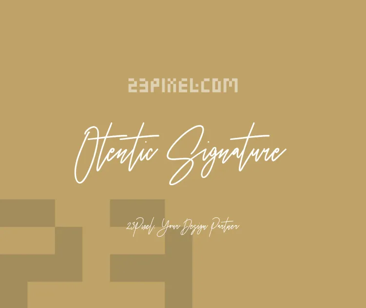 Otentic Signature