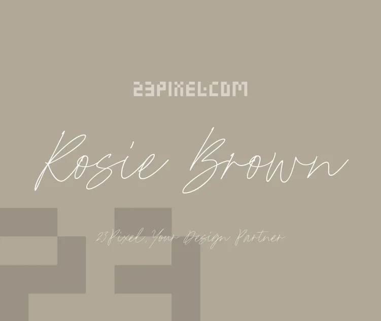 Rosie Brown Script
