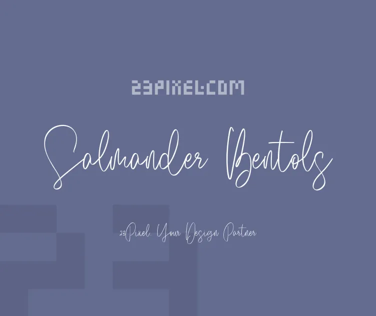 Salmander Bentols Script