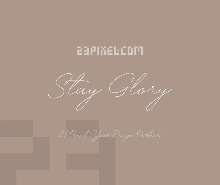 Stay Glory Script