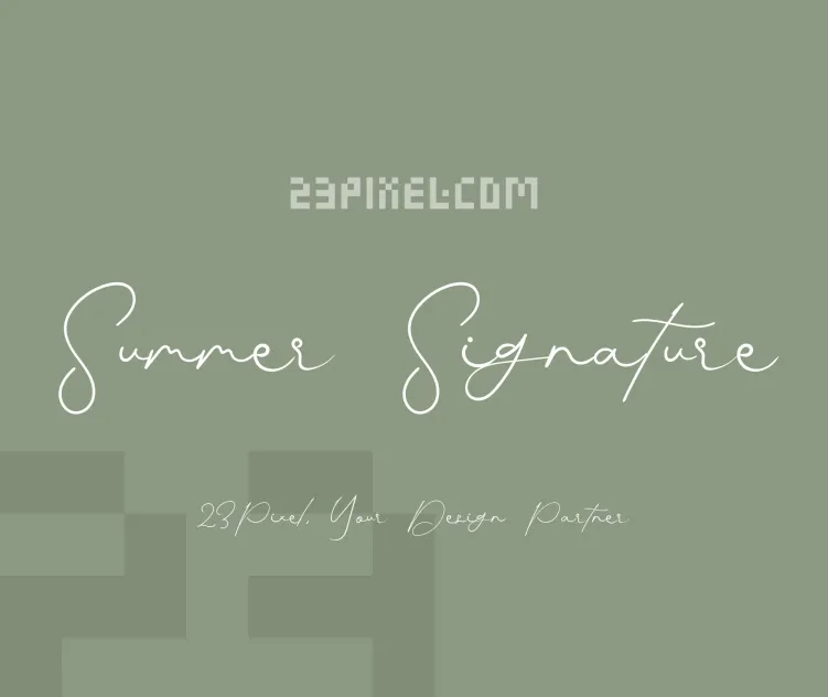 Summer Signature