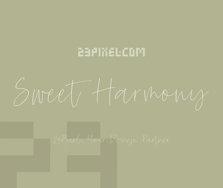 Sweet Harmony