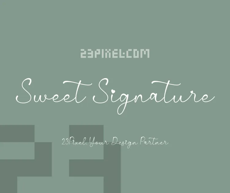 Sweet Signature 