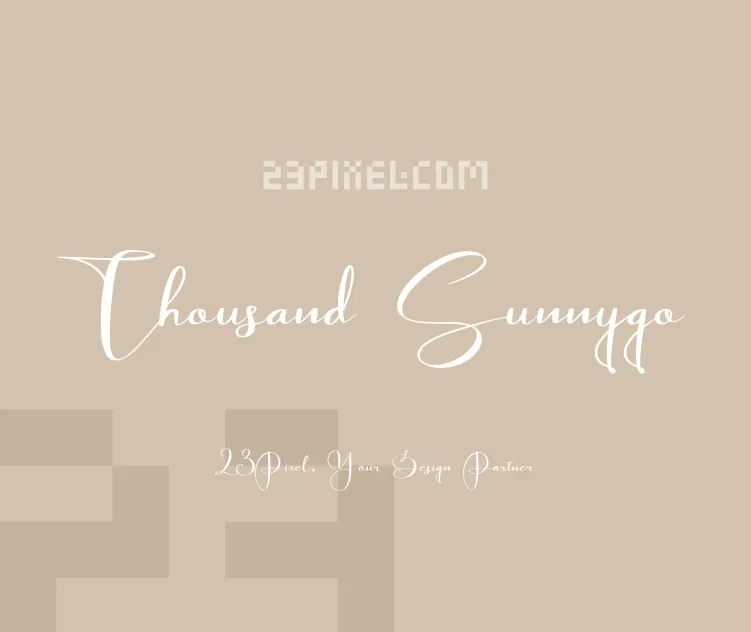Thousand Sunnygo
