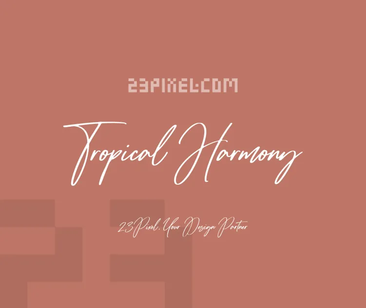 Tropical Harmony