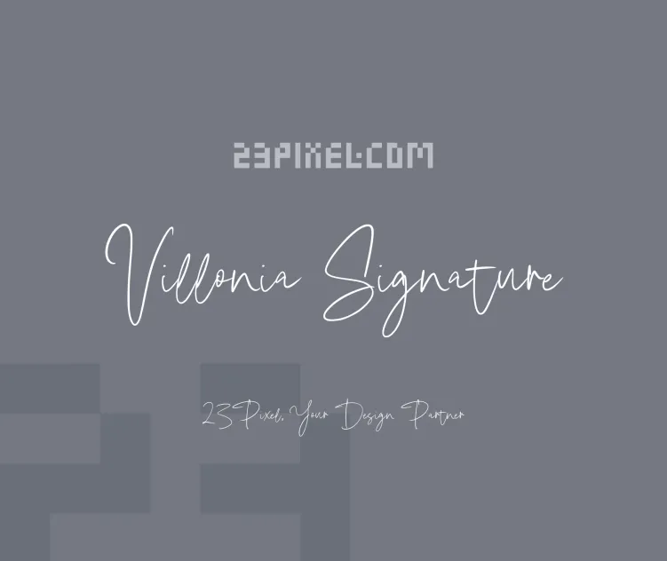 Villonia Signature