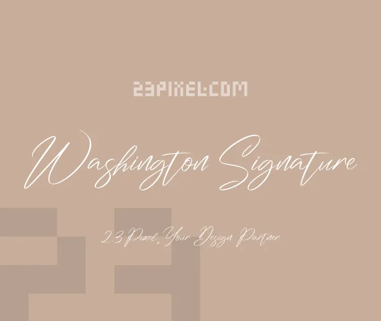 Washington Signature