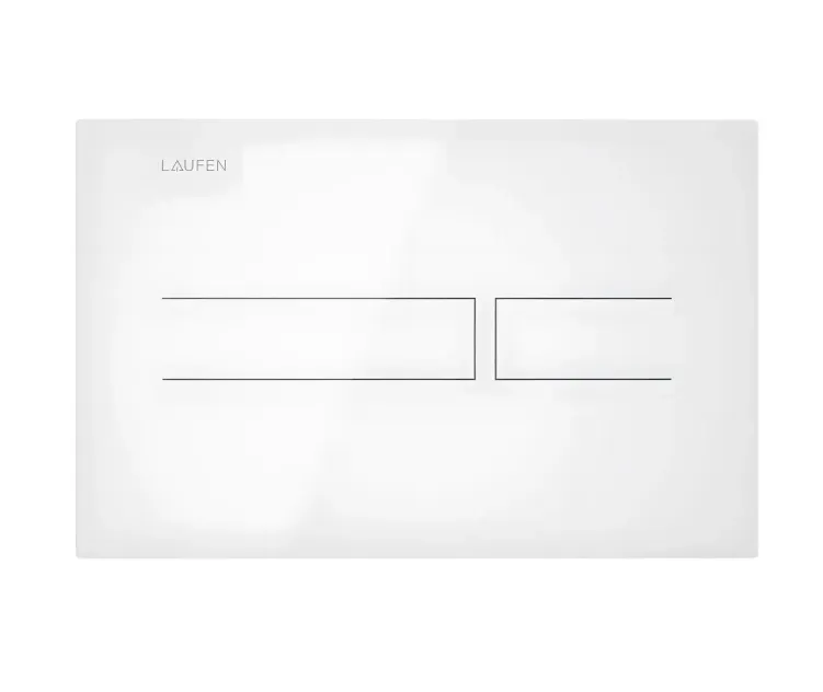 Aw3 electronic glass flush plate by laufen