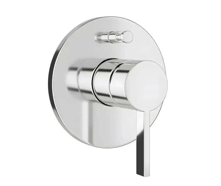 Kartell concealed single lever bath mixer with diverter by laufen