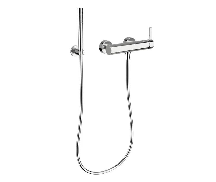 Kartell wall mounted single lever shower mixer by laufen