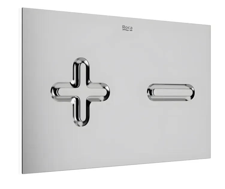 Pl6 dual flush plate by roca