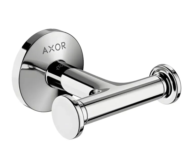 Uc double metal towel hook by axor
