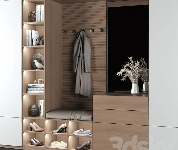 Furniture composition for hallway 2